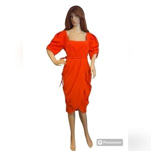 NWT Orange Gabrielle Union dress.